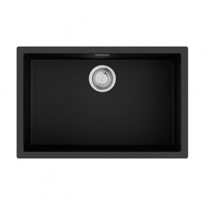 Мойка Omoikiri Yamakawa 75T-U/I-BL Tetogranit/черный, 4993437