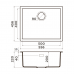 Мойка Omoikiri Yamakawa 55T-U/I-BL Tetogranit/черный, 4993428