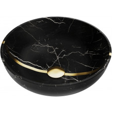 Раковина накладная Omoikiri Hitomi BL-Marble, Natceramic, черный мрамор, 4972077