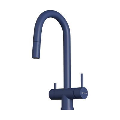 Смеситель для кухни Omoikiri Akita-S IB, indigo blue, 4994438