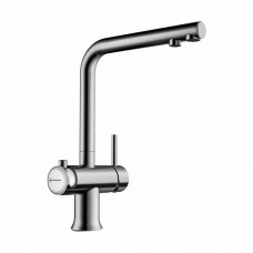 Смеситель для кухни Omoikiri Hotaru C-WH, хром/белый, 4994051 