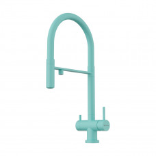 Смеситель для кухни Omoikiri Kanto AZ, с гибким изливом, azur blue, 4994425
