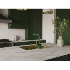 Смеситель для кухни Omoikiri Nagano RG-LG, royal green/светлое золото, 4994432