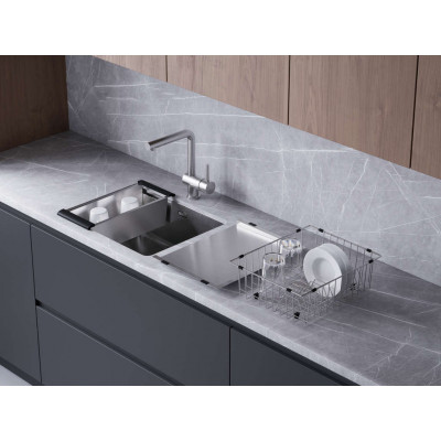 Смеситель для кухни Omoikiri Tanigawa C, хром, 4994240