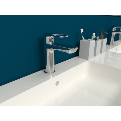 Смеситель для раковины Paini Flat KKCR2052SLMKM