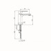 Смеситель для раковины Paini Flat KKCR2052SLMKM