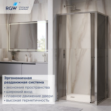 Душевой уголок с открытием двери вовнутрь RGW LE-45 1000x800, 77124508-31