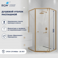 Душевой уголок RGW HO-088Gb 1000x1000, 350608800-16