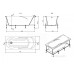 Ванна Roca Uno 170х75 прямоугольная белая ZRU9302870