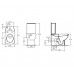 Унитаз напольный Ideal Standard CANTICA T317861+T40701