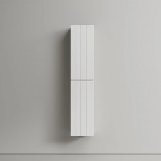 Шкаф-пенал Ламель подвесной, белый матовый (bianco) PLM35W 350x350x1650