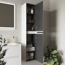 Шкаф-пенал SANCOS Cento, 35 см, белый глянец, PCN35W