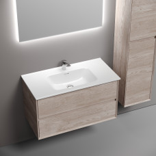 Тумба подвесная Sancos Marmi 2.0 с накладной раковиной Element, 90см, Дуб Галифакс, MR2.090EG + CN7002 Тумба подвесная Sancos Marmi 2.0 с накладной раковиной Element, 90см, Дуб Галифакс, MR2.090EG + CN7002