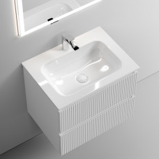 Тумба подвесная SANCOS Snob T с накладной раковиной Element, 60 см, Bianco, SNT60W + CN7011 Тумба подвесная SANCOS Snob T с накладной раковиной Element, 60 см, Bianco, SNT60W + CN7011