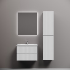 Тумба подвесная Sancos Snob T с накладной раковиной Element, 70см, Bianco, SNT70W + CN7007 Тумба подвесная Sancos Snob T с накладной раковиной Element, 70см, Bianco, SNT70W + CN7007