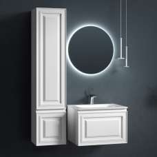 Тумба подвесная SANCOS Very с накладной раковиной Element, 60 см, Bianco, VR60W + CN7011