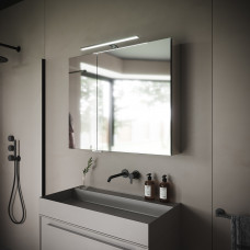 Зеркальный шкаф SANCOS Hilton с LED подсветкой 900x148х740, Z900