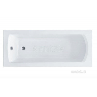 Ванна Santek Монако XL 170х75 прямоугольная белая 1WH111980