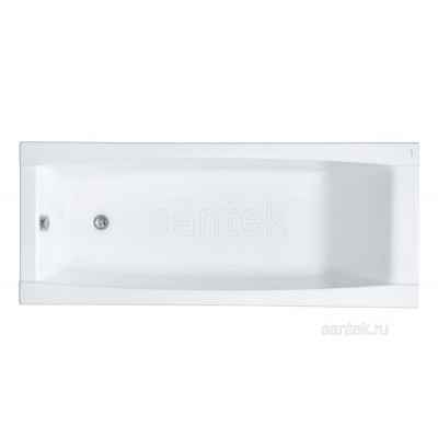 Ванна Santek Санторини 150х70 прямоугольная белая 1WH302497