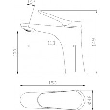 Смеситель для раковины Smartsant Смарт-Сфера SM293506AA