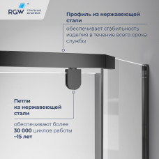 Душевой уголок RGW PA-83-B 1000x1000, 78088300-14