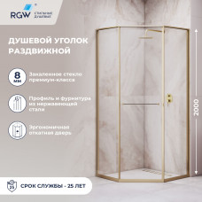 Душевой уголок RGW SV-82Gb "L" 1000x1000, 33328200-16L