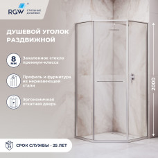 Душевой уголок RGW SV-82 "L" 1000x1000, 33328200-11L