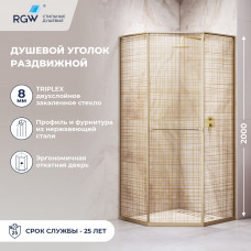 Душевой уголок RGW SV-82Gb "L" 1000x1000, 33328200-266L